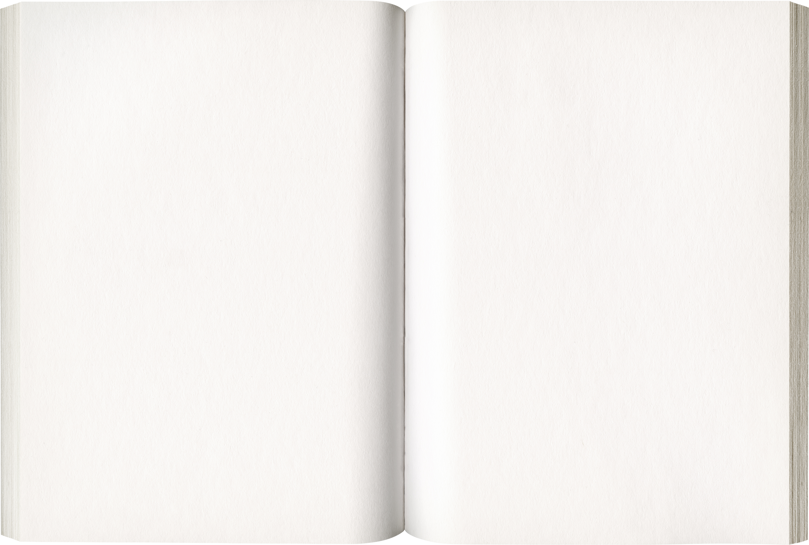 White Open Book